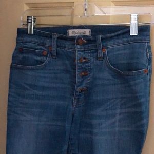 Madewell jeans sz 25